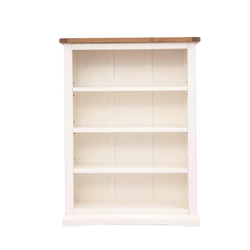 Image of Cabinet Bits Bookcase with plinth 120x90x25cm in Off-White Size: 120 x 90 x 25cm Off-White Unisex 120 x 90 x 25 cm