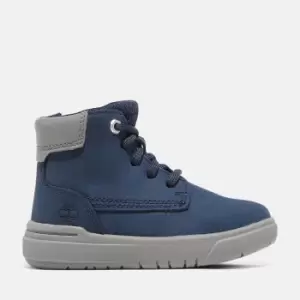 Image of Timberland Seneca Bay 6" Boot For Toddler In Navy Dark Blue Kids, Size 7