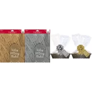 Image of Gold/Silver Hamper Dressing Set