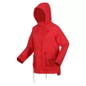 Image of Regatta Giovanna Fletcher Birdie Waterproof Jacket - Miami Red