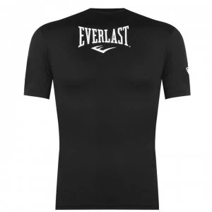 Image of Everlast Short Baselayer Top Mens - Black