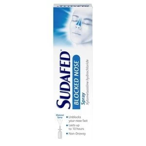 Image of Sudafed Blocked Nose Nasal Spray 15ml
