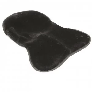 Image of Shires Fleece Seat Saver - Black
