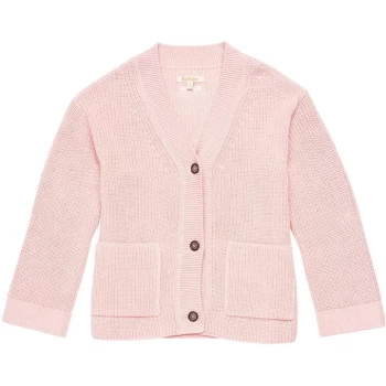 Image of Barbour Girls Sophie Cardigan - Pink