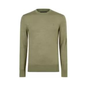 Image of AllSaints Mode Merino Jumper - Green