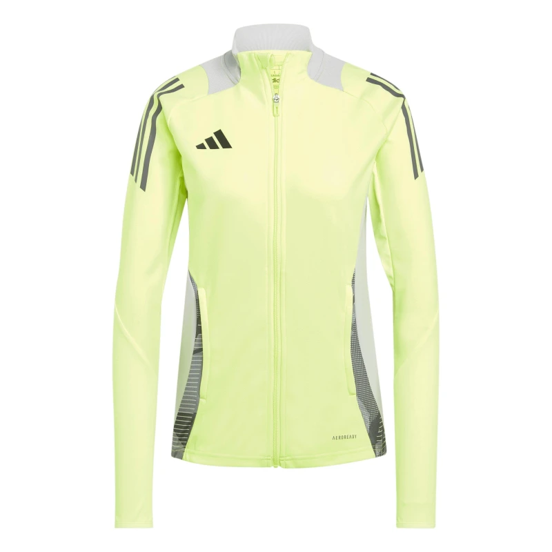 Image of adidas Womens Tiro24 Tracksuit Top Solar Yellow female 6 (XXS)