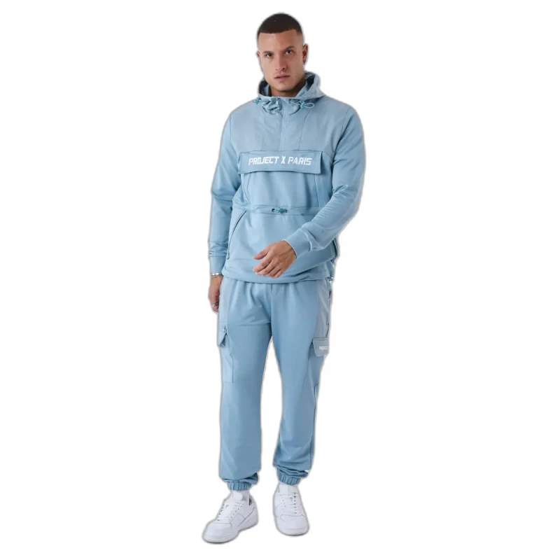 Image of Project X Paris Plain cargo-style joggers Project X Paris Bleu Male XL