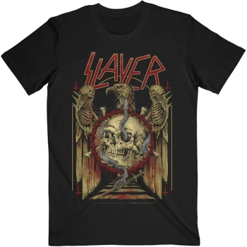 Image of Slayer - Eagle & Serpent Unisex Medium T-Shirt - Black