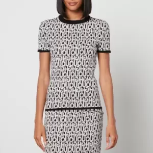 Image of HUGO Womens Sixtinny Knit Top - Open Miscellaneous - M