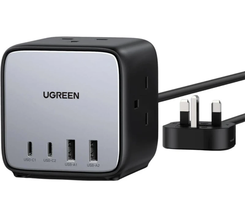 Image of UGREEN DigiNest Cube 65 W GaN Universal Charger - 1.8 m 6957303861118