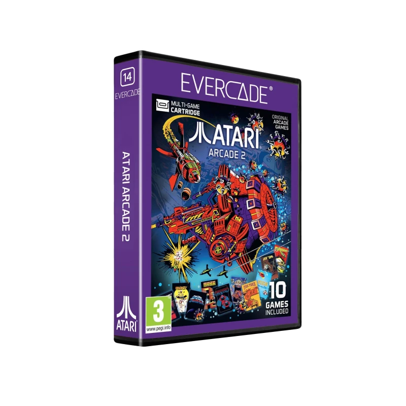 Image of Evercade Atari Arcade 10 Retro Console Software None unisex Mint