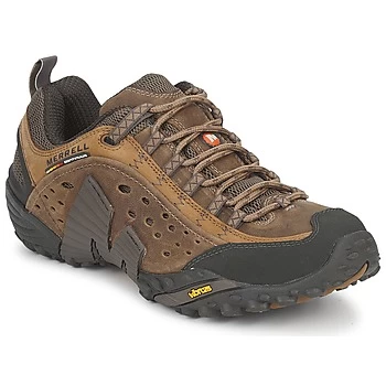 Image of Merrell INTERCEPT mens Walking Boots in Brown,7,8,8.5,9.5,10.5,11,12,7,8,8.5,9,9.5,10,10.5,11,12