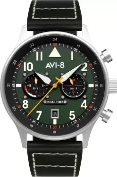 Image of AVI-8 Watch Hawker Hurricane Carey Dual Time Merville