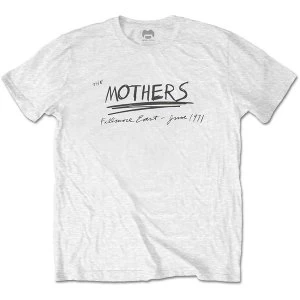Image of Frank Zappa - Filmore East Unisex Medium T-Shirt - White