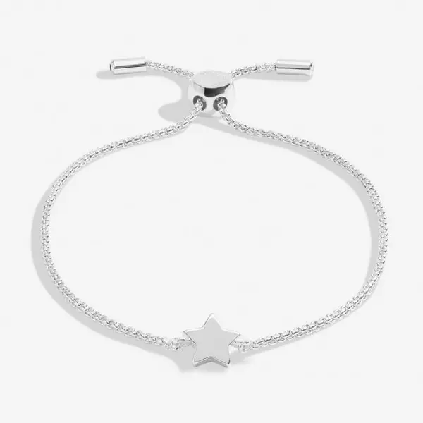 Image of Mini Charms Star Silver Plated 24.5cm Adjustable Bracelet 7143
