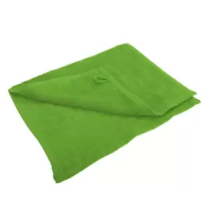 Image of SOLS Island Guest Towel (30 X 50cm) (One Size) (Lime)