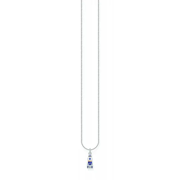 Image of Thomas Sabo Sterling Silver Basics Multicoloured Glass Stone Zirconia