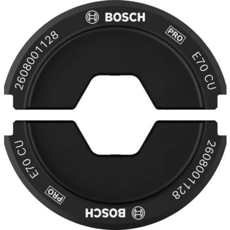 Image of Bosch Accessories Bosch Accessories 2608001128 2608001128 Crimp inset Spade terminals, Spade terminals 70 up to 70 mm² 2608001128
