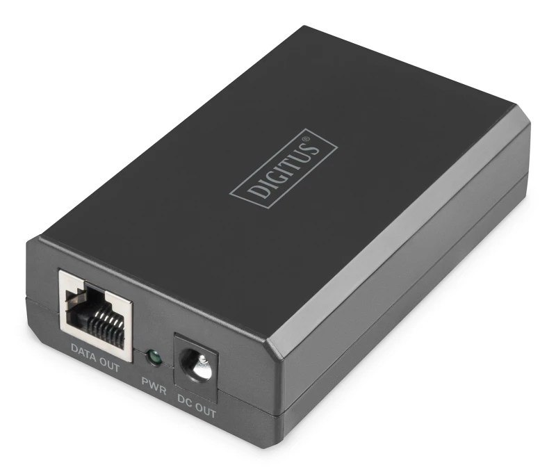 Image of Digitus Gigabit Ethernet PoE splitter. 802.3bt. 51 W
