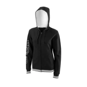 Image of Wilson Team Zip Hoodie Womens - Black