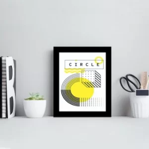 Image of SCT-080 Multicolor Decorative Framed MDF Painting