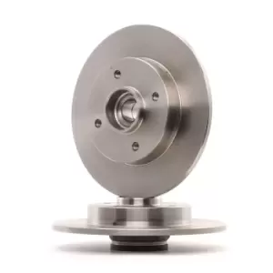 Image of BREMBO Brake disc PEUGEOT,CITROEN,DS 08.A858.17 1609249980,1619238780,424965 Brake rotor,Brake discs,Brake rotors 424966,1609249980,1619238780,424965