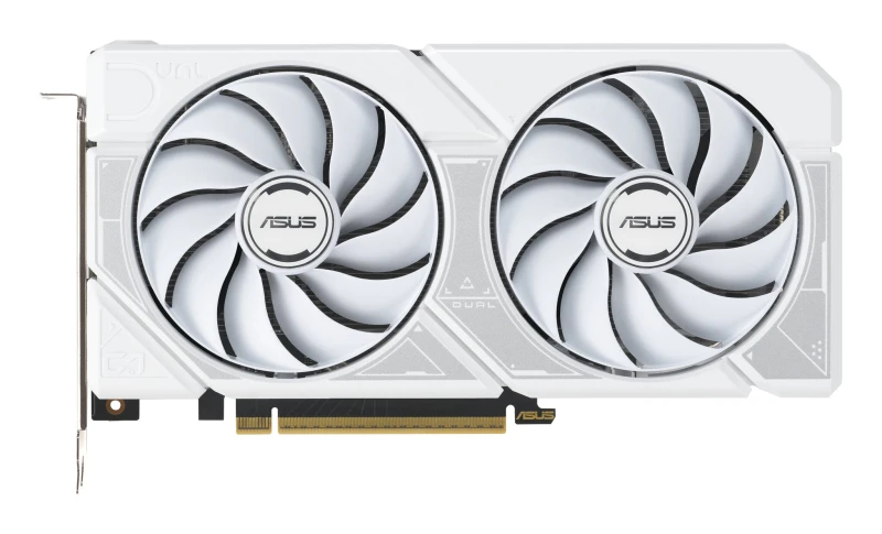 Image of ASUS Dual GeForce RTX 5060 Ti 16GB GDDR7 White OC Edition 90YV0MH6-M0NA00