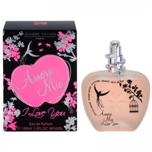 Image of Jeanne Arthes Amore Mio I Love You Eau de Parfum For Her 100ml