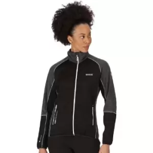 Image of Regatta Womens Yare VI Extol Stretch Full Zip Fleece Jacket 12 - Bust 36' (92cm)