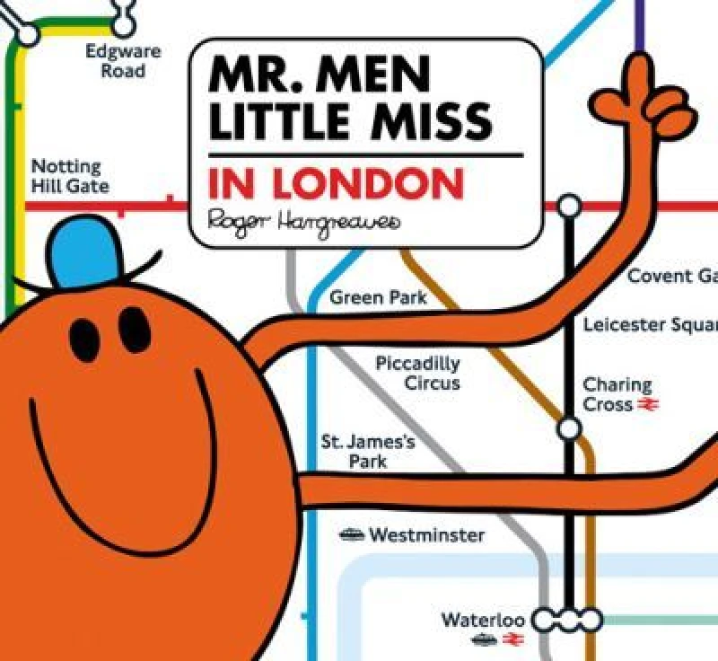 Image of Adam Hargreaves Mr. Men in London Book Multi unisex