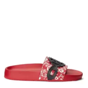 Image of Lauren by Ralph Lauren Lauren by Ralph Lauren Ayden Slides Womens - Red