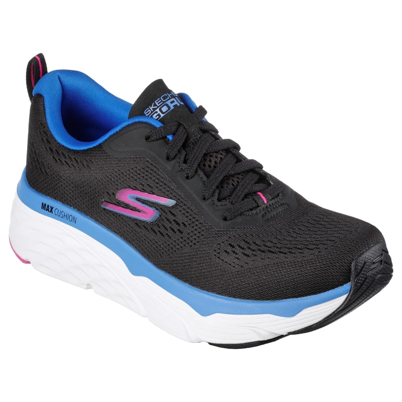 Image of Skechers Max Cushioning Elite Low-Top Trainers Womens - Black 2