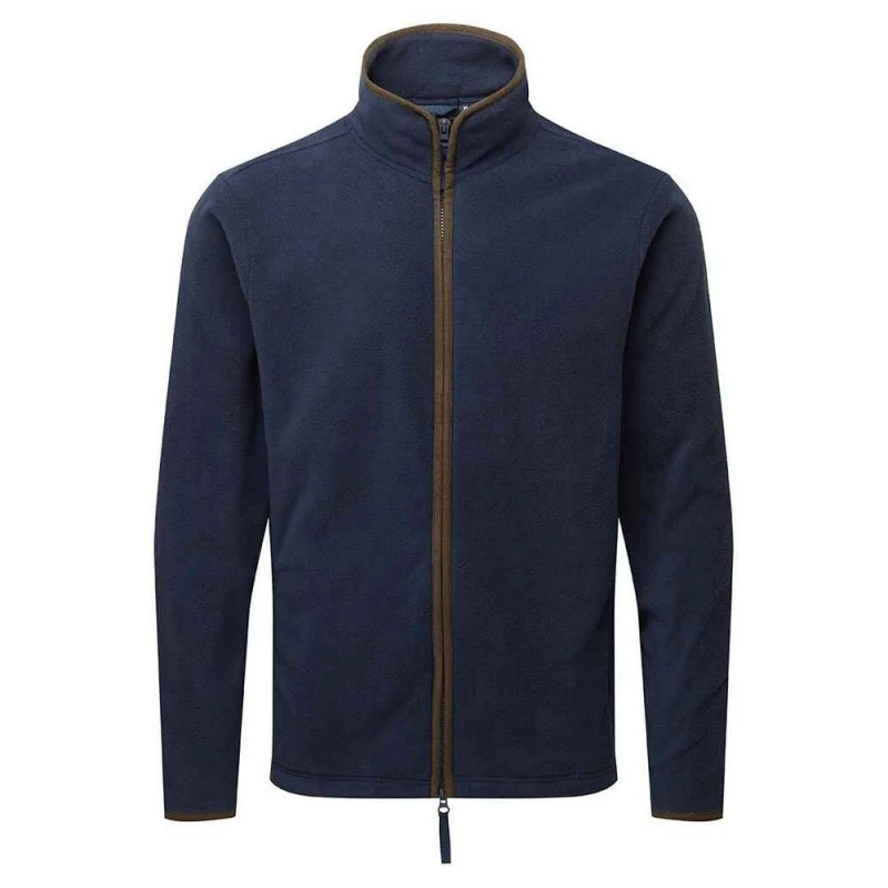 Image of Premier Premier Men Artisan Fleece Jacket in Navy Size: Small Navy S Male 5063425848157