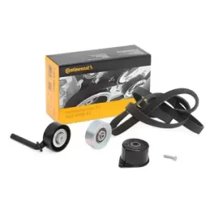 Image of CONTITECH V-ribbed belt set 6PK2080K1 Serpentine belt kit,Auxiliary belt kit BMW,3 Limousine (E46),5 Limousine (E60),5 Touring (E61),3 Touring (E46)