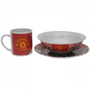 Image of Team Breakfast Set - Man Utd