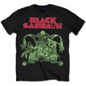Image of Black Sabbath Bloody Sabbath Cutout Blk TS: XXL