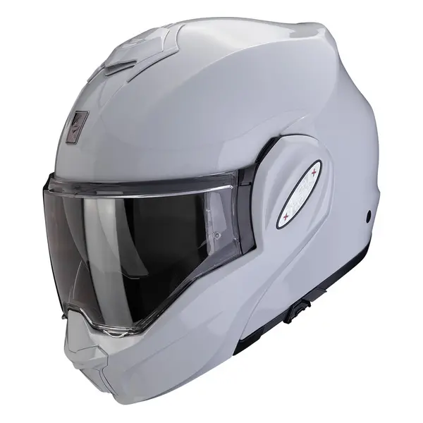Image of Scorpion Exo-Tech Evo Pro Solid Light Grey Modular Helmet XL