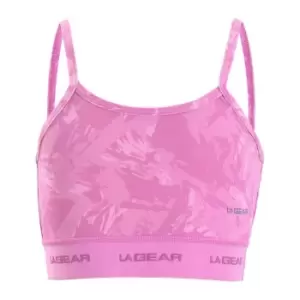 Image of LA Gear Fit Sports Bra Junior Girls - Pink