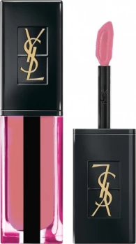 Image of Yves Saint Laurent Vernis a Levres Water Lip Stain 6ml 614 - Rose Immerge