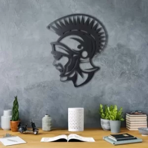 Image of Soldier Black Decorative Metal Wall Accessory