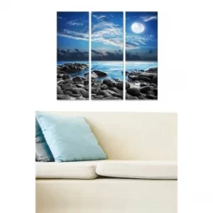 Image of MDF82984504 Multicolor Decorative MDF Painting (3 Pieces)