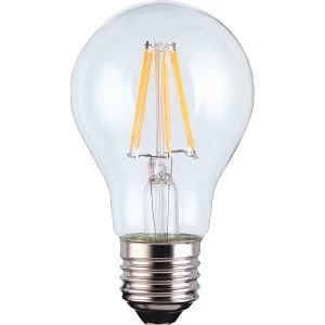 Image of TCP Smart WiFi Dimmable Warm White Filament LED Edison Screw 60W Light Bulb - No Hub Required