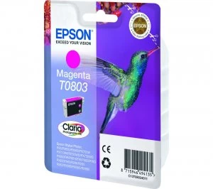 Image of Epson Hummingbird T0803 Magenta Ink Cartridge