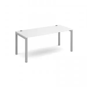 Image of Connex starter unit single 1600mm x 800mm - silver frame and white top