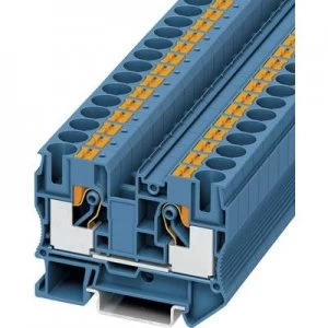 Image of Push In Durchgangs terminals PIT PT 10 BU Phoenix Contact Blue