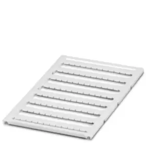 Image of Phoenix Contact 0818153 Terminal Block Marker, Pa, White