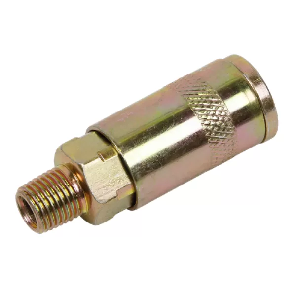 Image of Genuine SEALEY ACX01BP Coupling Body Male 1/4BSPT Pack of 25