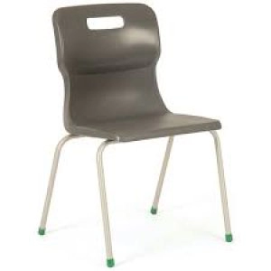 Image of Titan 4 Leg Chair 380mm Charcoal KF72187