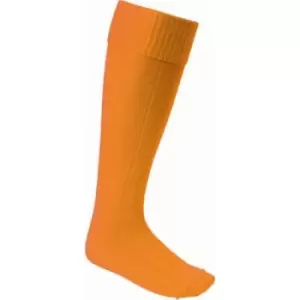 Image of Carta Sport Boys Football Socks (3 UK-6 UK) (Tangerine)