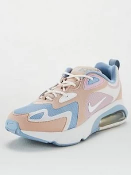 Image of Nike Air Max 200 - Pink/White/Blue